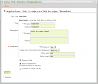 Polymod application management